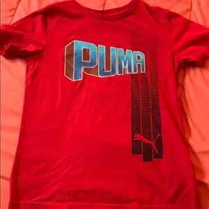 Boys puma shirt